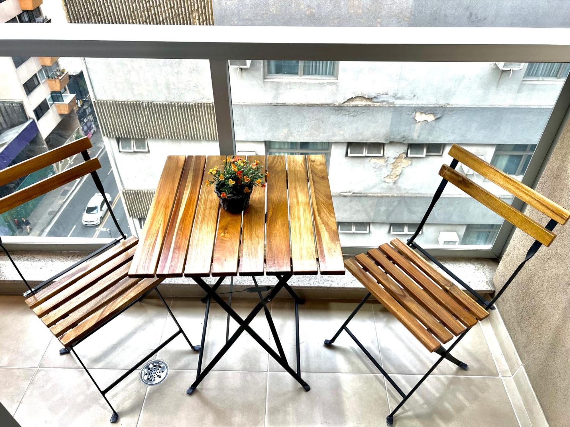 Moderno Apto Com Piscina Rua Augusta E Frei Caneca 圣保罗 外观 照片
